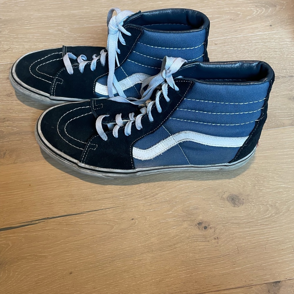 Mens vans high tops great shape